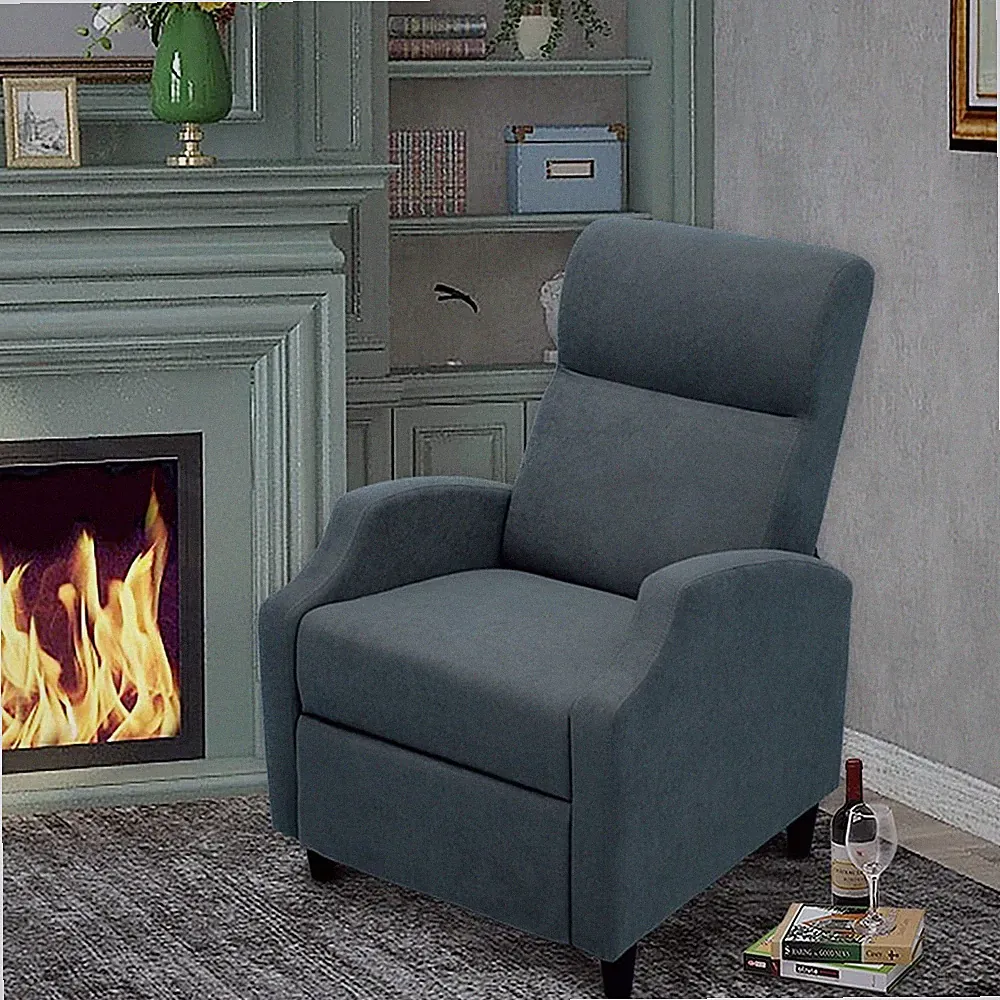 Manual Recliner Blue